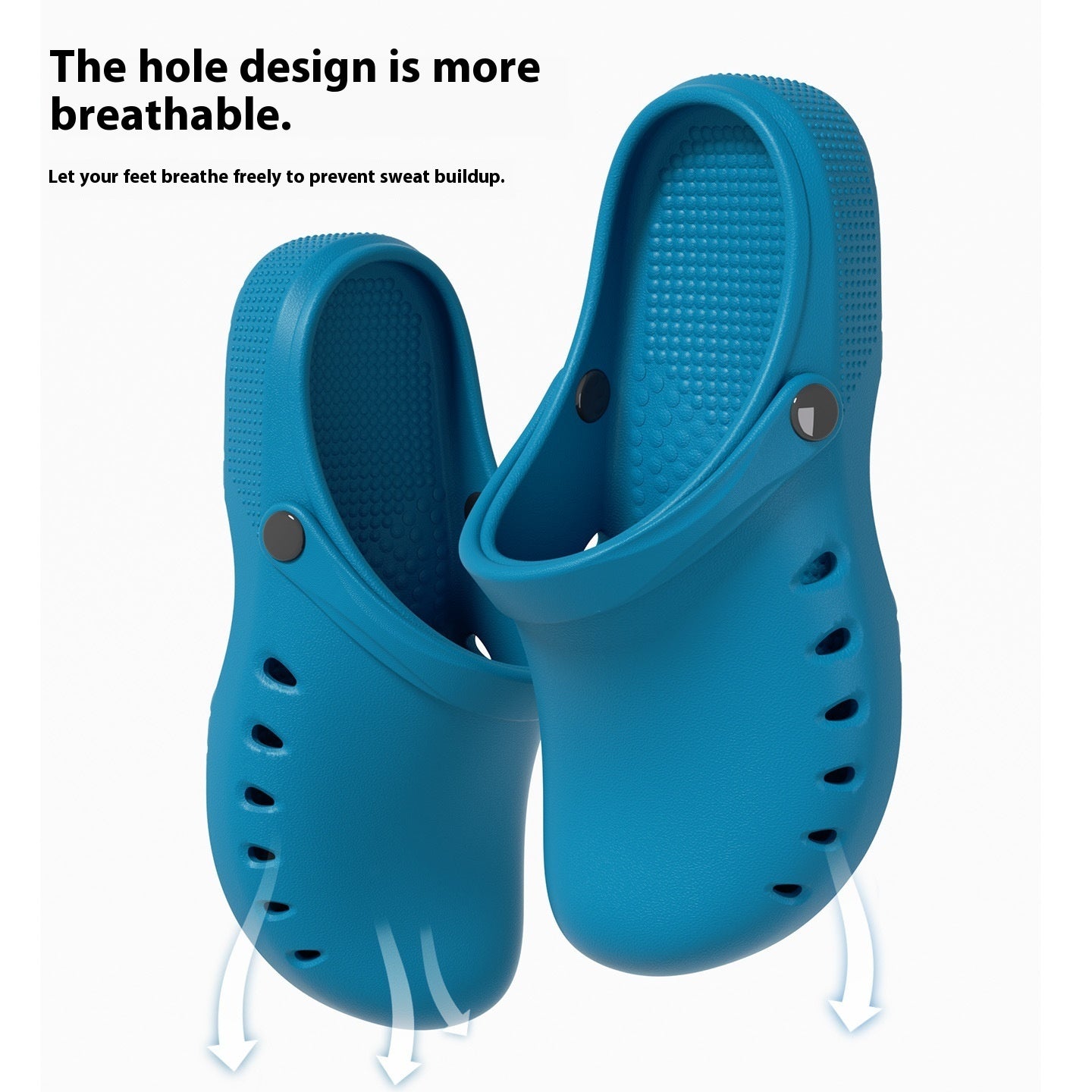 Beach Non-slip Shit Feeling Closed-toe Slippers Outdoor Wear