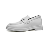 Men's Short Height Increasing Insole Business Formal Wear Leather Shoes